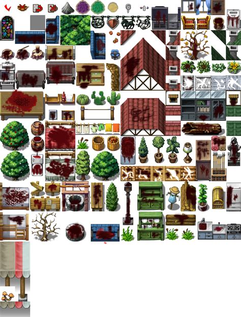 Tileset Sanguinari Tilesets Supporto Italiano A Rpg