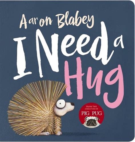 I Need A Hug By Aaron Blabey English Board Books Book Free Shipping