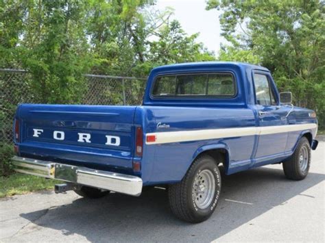 1972 Ford F100 Short Bed For Sale Photos Technical Specifications