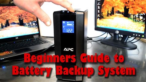 Beginners Guide To Using A Battery Backup Ups System Youtube