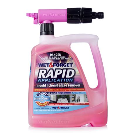Wet And Forget Rapid 2 Litre Bottle With Sniper Nozzle Qvc Uk