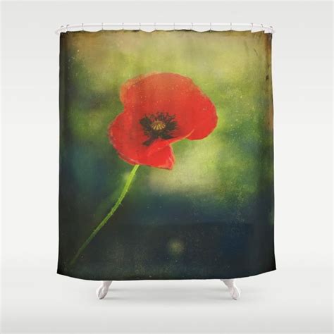 I Found A Poppy Shower Curtain By Victoriaherrera Society6 Poppy