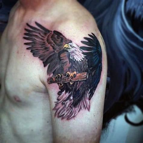 90 Bald Eagle Tattoo Designs For Men American Eagle Tattoos