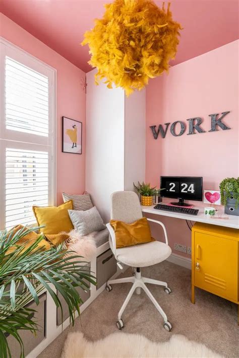 25 Beautiful Pink Home Office Decor Ideas Digsdigs
