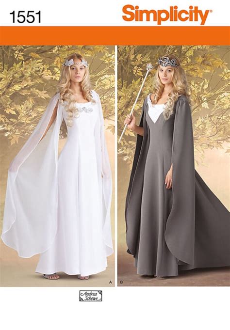 Simplicity 1551 Galadriel The Elf Queen From The Lord Of The