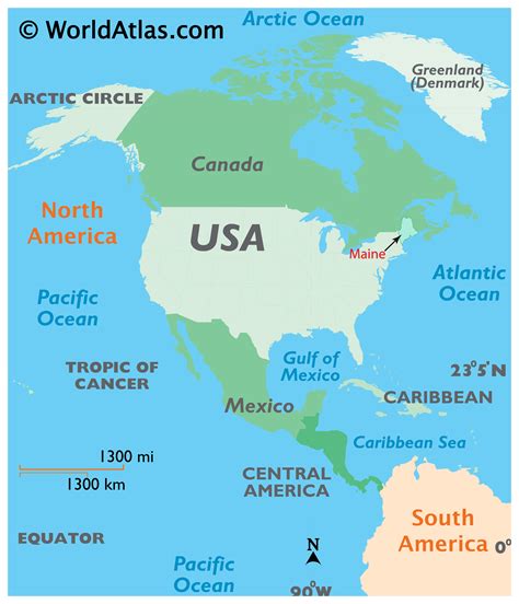 Maine Karte Geographie Von Maine Karte Von Maine Worldatlas Com