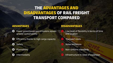 Rail Freight Pros And Cons Of Rail Transport Dhl Freight