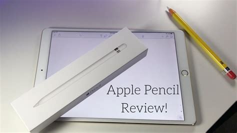 Apple Pencil Review 105 Ipad Pro Youtube