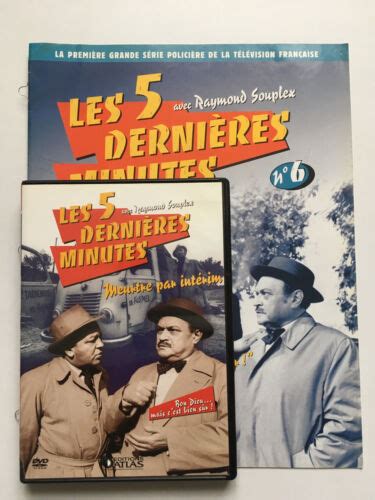 Les 5 Dernieres Minutes Dvd N°6 Fascicule Raymond Souplex Ebay