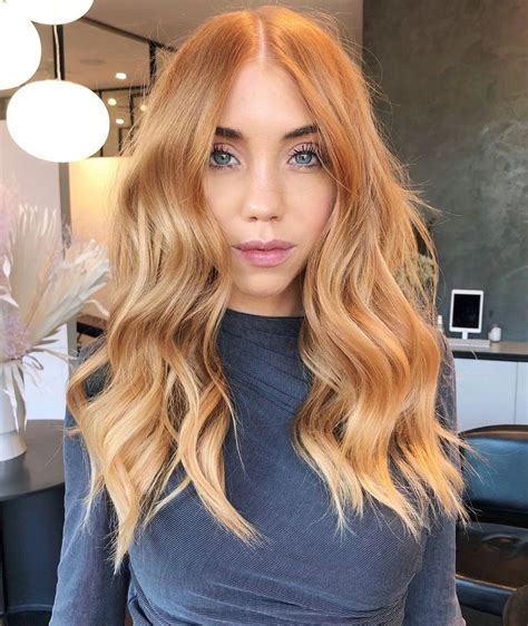 the haircut color and style worth trying this winter red blonde hair strawberry blonde hair