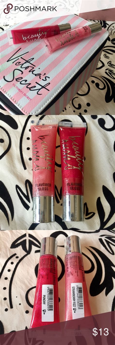 Victorias Secret Flavored Gloss Victorias Secret Flavored Gloss~ Strawberry Fizz And Punchy 8