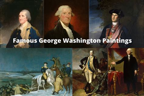 10 Most Famous George Washington Paintings Artst