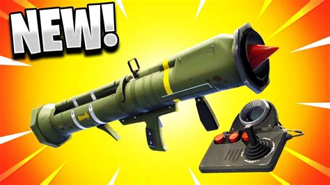 The Guided Missile Is Back In Fortnite Youtube