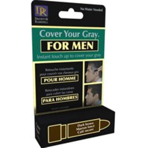 Cover Your Gray For Men Hair Color Touch Up Dark Brown Pack Of 6