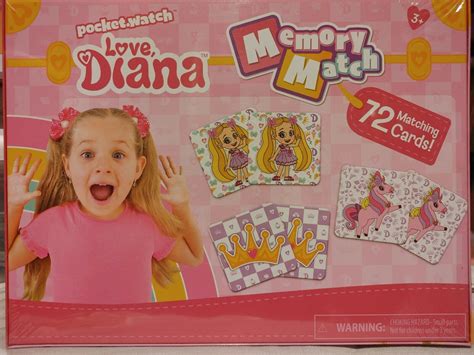⚡love Diana Memory Match Pocket Watch Ebay