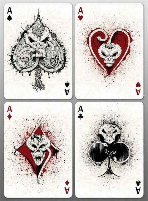 Creepy Playing Cards Deck By Xtu Productions — Kickstarter Playing