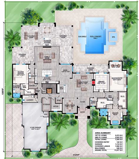 Top Inspiration Florida House Plans With Guest House House Plan With