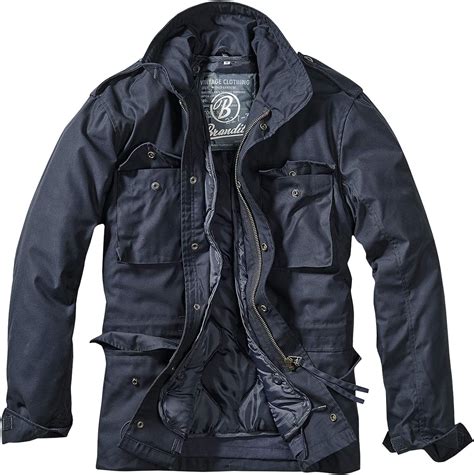 Brandit Mens M 65 Classic Jacket Navy Amazonca Clothing And Accessories