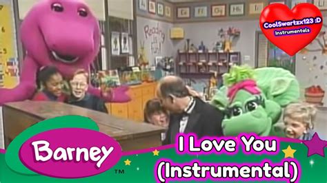 Barney I Love You Piano Version Instrumental Youtube