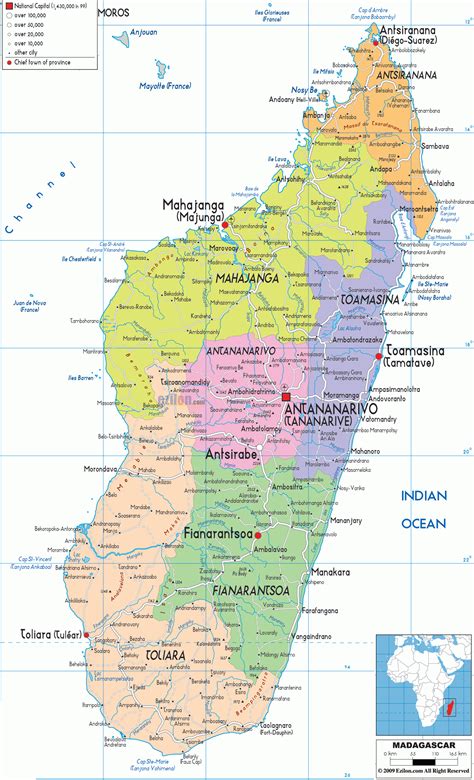 Political Map Of Madagascar Ezilon Maps The Best Porn Website