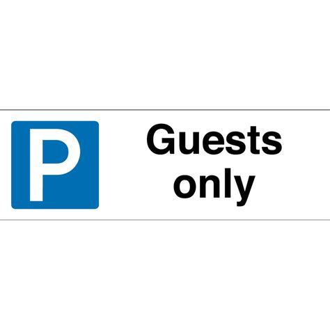 Free Printable Guest Parking Signs Free Printable Download