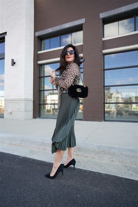 How To Style A Pleated Midi Skirt This Season Treasured Valley