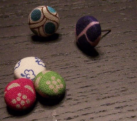 Fabric Covered Buttons Craft Buds