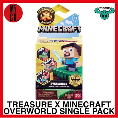 Treasure X Minecraft Overworld Single Pack Moose Toys Random Pick