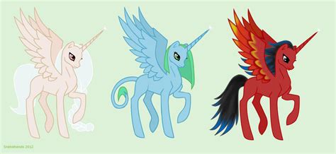 Mlp Adoptable Alicorns Closed By Snakehands On Deviantart