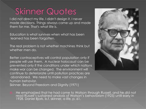 PPT - B.F. Skinner Behaviorism PowerPoint Presentation, free download - ID:265171