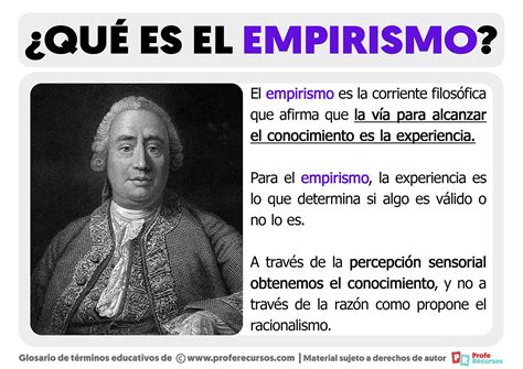 ¿qué Es El Empirismo