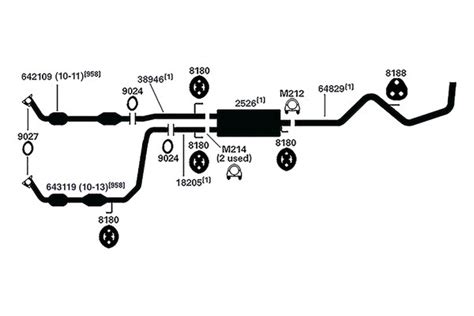 AP Exhaust® - Toyota Tundra 145.7" Wheelbase 5.7L 2012 Replacement