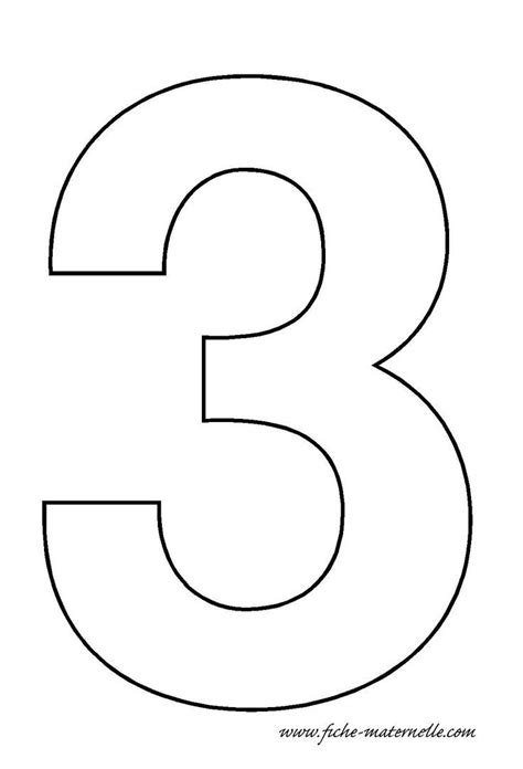 Use these templates to edit all wording, font, font color, and the background color to match your event style. number 3 template | Crafts and Worksheets for Preschool ...