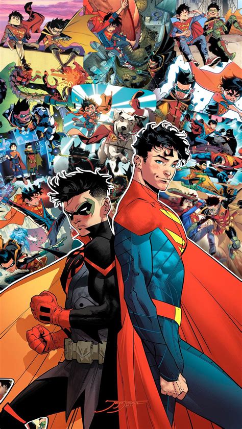 Super Sons ️ Dc Comics Superheroes Comic Book Superheroes Dc Comics