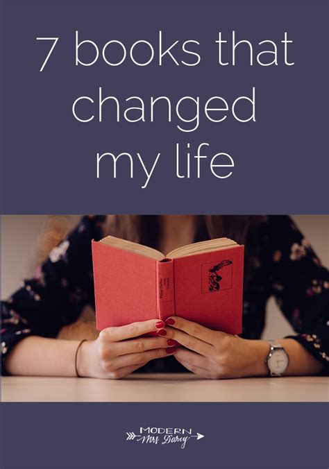 7 Books That Changed My Life Life Changing Books Cool Books Books