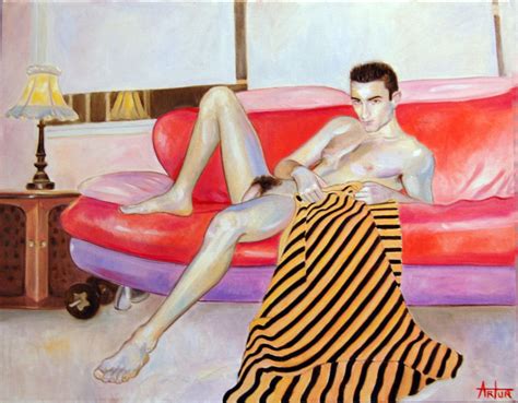 Erotic Male Nude Painting Homoerotic Gay Art Paintings Queer Artwork