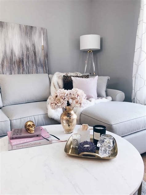 How to properly decorate the living room. Bringing a Modern Glam Living Room Vision to Life • A ...