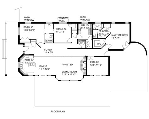 Concrete Block Icf Design Home 3 Bdrm 25 Bath 2212 Sq Ft Plan