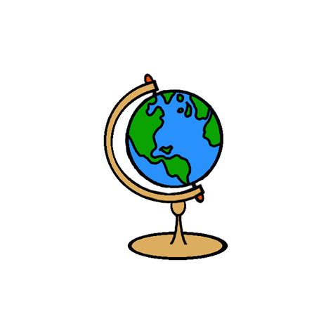 How To Draw A World Globe Step By Step Easy Drawing Guides Drawing