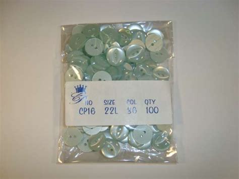 100 Fish Eye Buttons 22 Line Size 14mm Bits And Bats Online