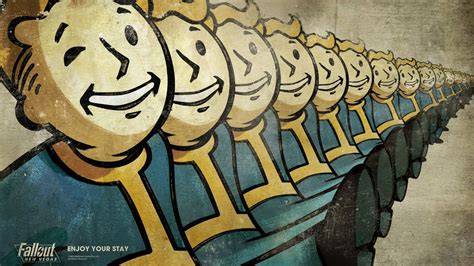 Vault Boy Fallout Video Games Simple Background Hd Wallpaper Rare