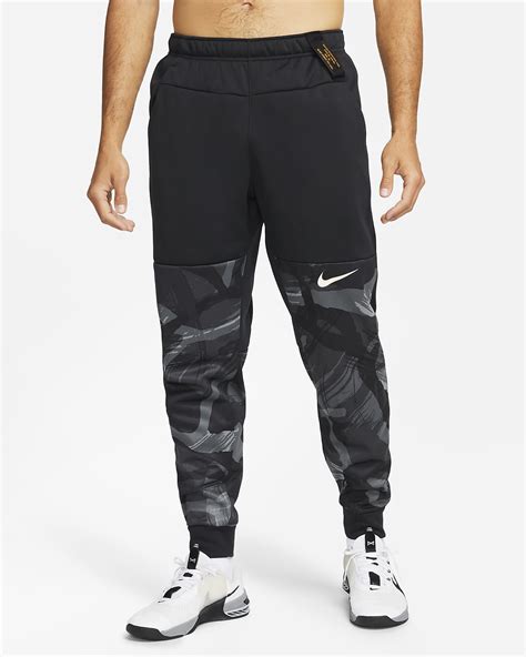 Nike Therma Fit Mens Camo Tapered Training Pants