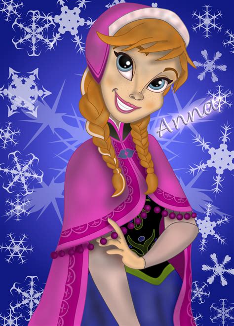 Princess Anna Of Arendelle By Ny Disney Fan1955 On Deviantart