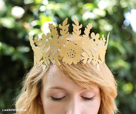 Lia Griffith Diy Fairy Paper Crown