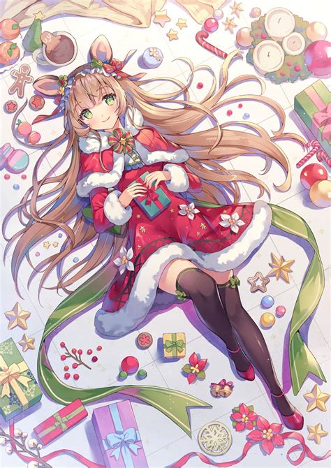 Christmas Anime Girl Pfp