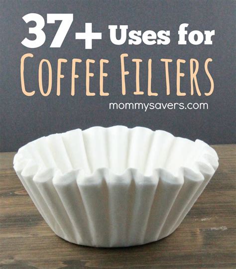 37 Brilliant Uses For Coffee Filters