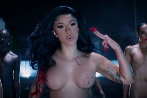 Cardi B Flaunts Her Incredible Naked Body In New Music Video Fleshbot