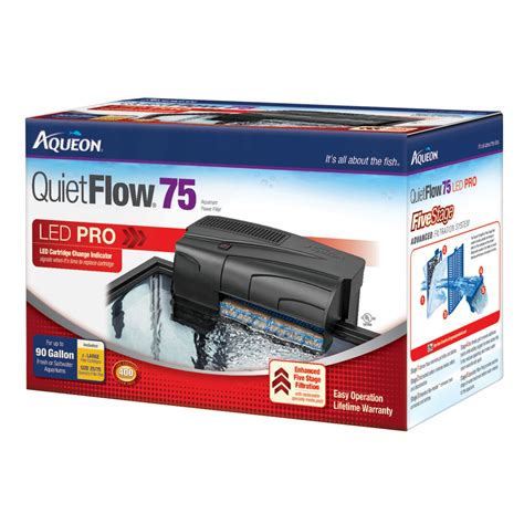 Aqueon Quietflow 5575 Aquarium Power Filter Petco