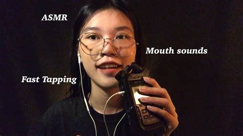 ASMR LAYERED Mouth Sounds And Fast Tapping YouTube