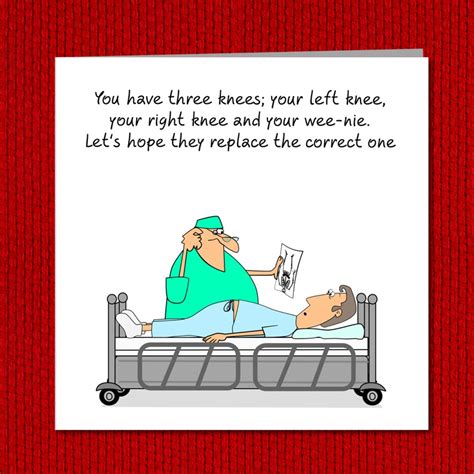 Knee Surgery Get Well Cards Funny Get Well Cards Get Well Ts My Xxx Hot Girl